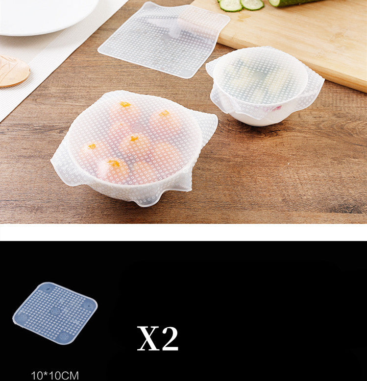 Film Alimentaire Réutilisable en Silicone Extensible