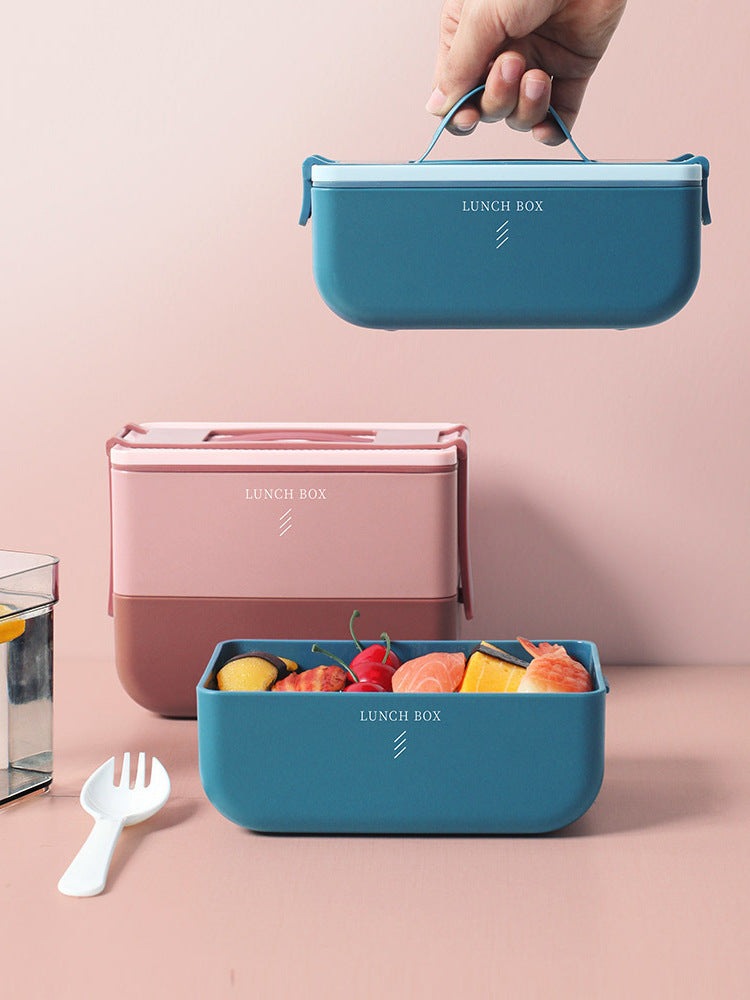 Boîte à Lunch Chauffante pour Micro-Ondes, Style Japonais