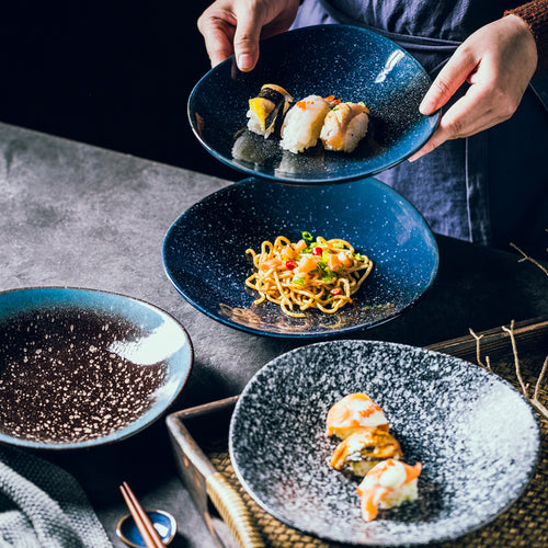 Assiette créative de filet mignon