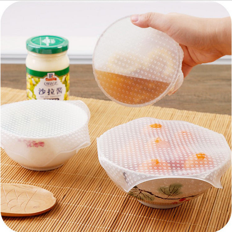 Film Alimentaire Réutilisable en Silicone Extensible