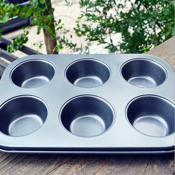 Moule à Muffins en 6 Compartiments