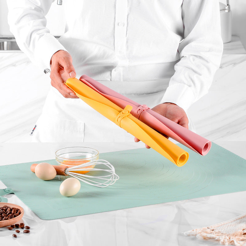 Nouveau Tapis de Travail Antidérapant en Silicone avec Large Bande de Mesure