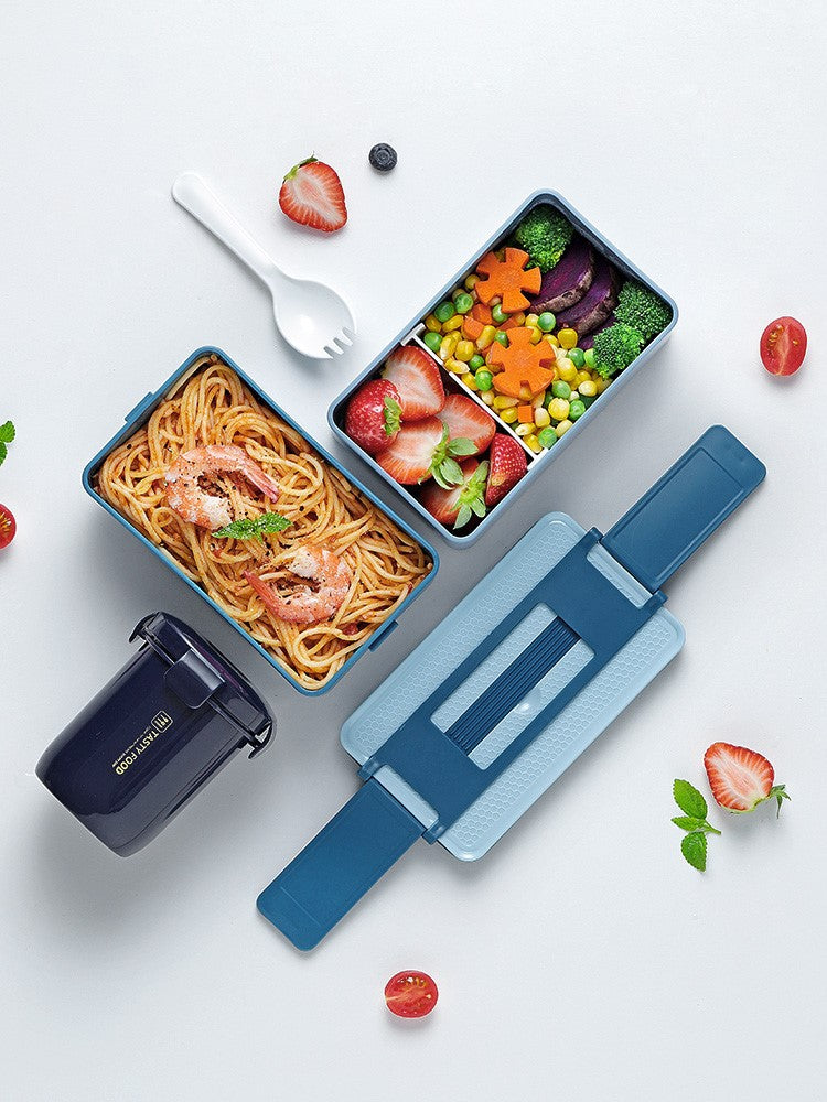 Boîte à Lunch Chauffante pour Micro-Ondes, Style Japonais