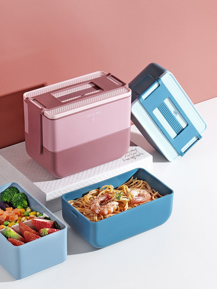 Boîte à Lunch Chauffante pour Micro-Ondes, Style Japonais