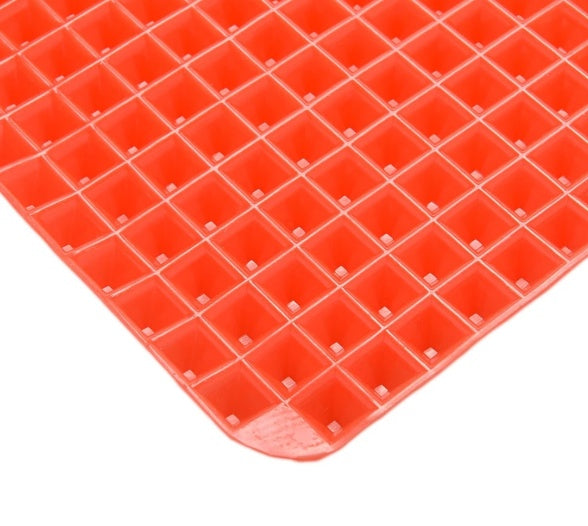 Tapis de Cuisson Pyramidal en Silicone Antiadhésif avec Grille