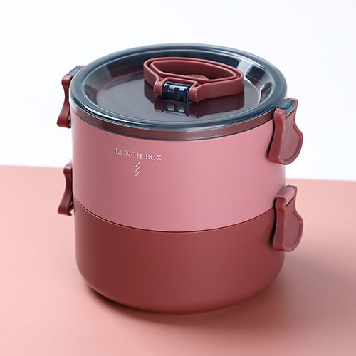 Boîte à Lunch Chauffante pour Micro-Ondes, Style Japonais