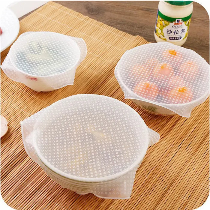 Film Alimentaire Réutilisable en Silicone Extensible