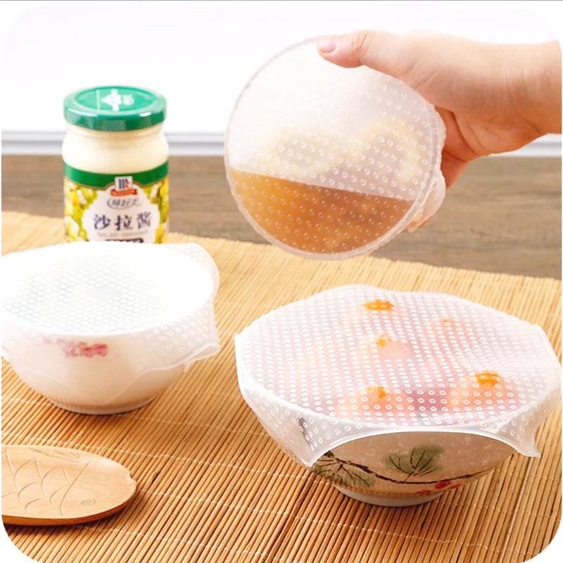 Film Alimentaire Réutilisable en Silicone Extensible
