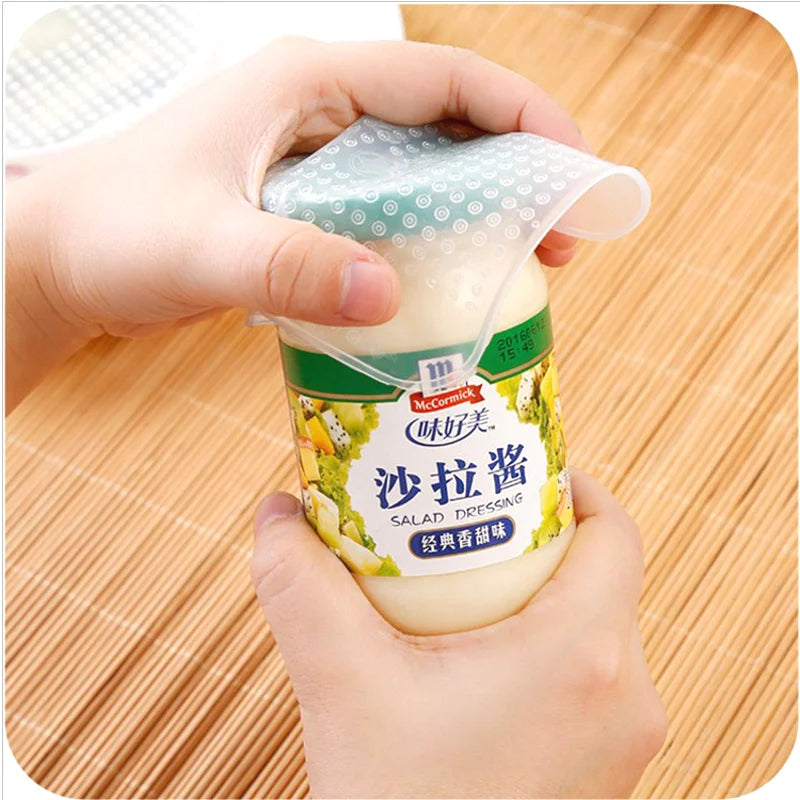 Film Alimentaire Réutilisable en Silicone Extensible