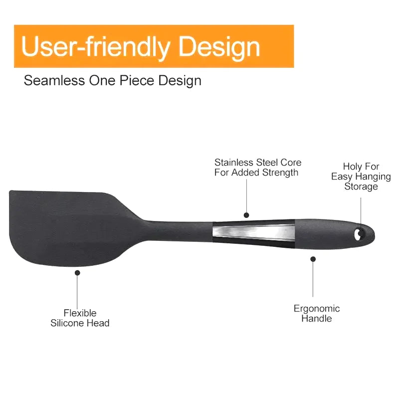 Lot de 5 Spatules en Silicone