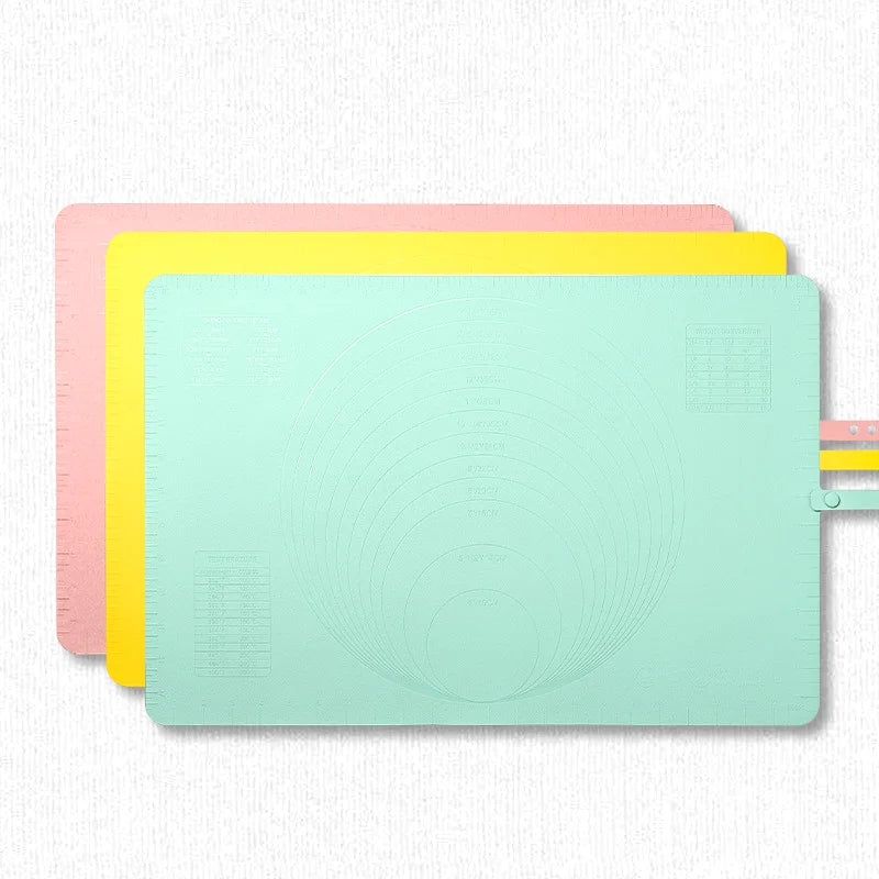 Nouveau Tapis de Travail Antidérapant en Silicone avec Large Bande de Mesure