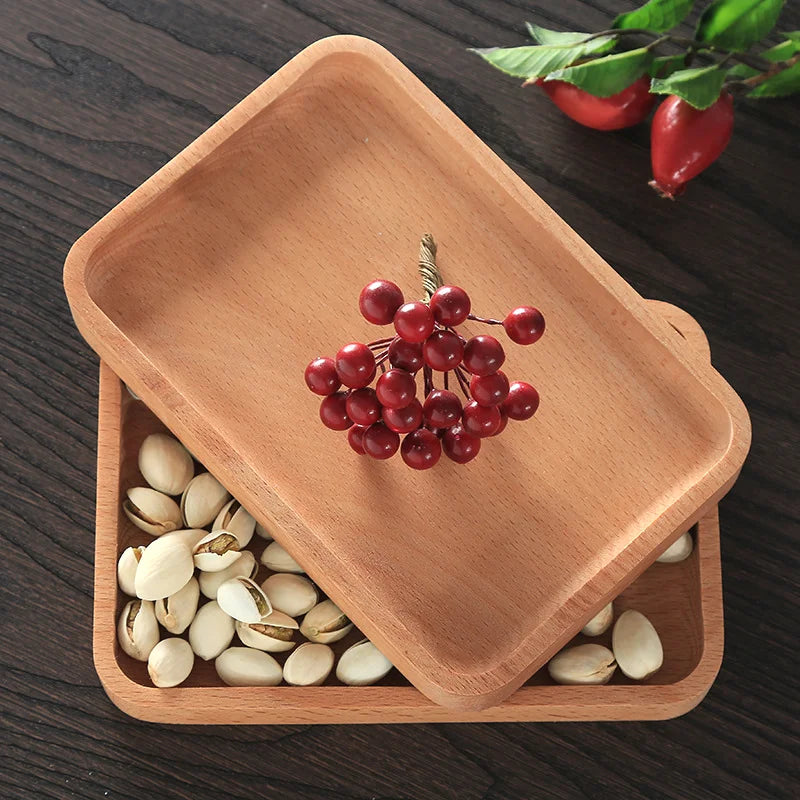 Plateau Rectangulaire en Bois