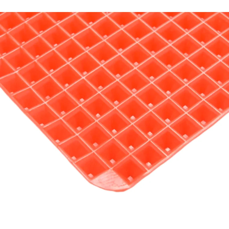 Tapis de Cuisson Pyramidal en Silicone Antiadhésif avec Grille