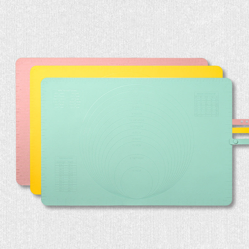 Nouveau Tapis de Travail Antidérapant en Silicone avec Large Bande de Mesure