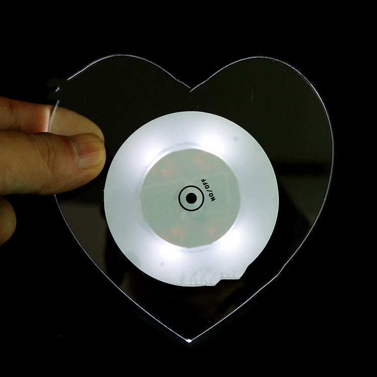Dessous de verre lumineux à LED en cristal acrylique
