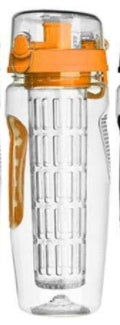 Gourde de 946 ml avec Infuseur à Fruits, sans BPA, en Plastique, Idéale pour le Sport