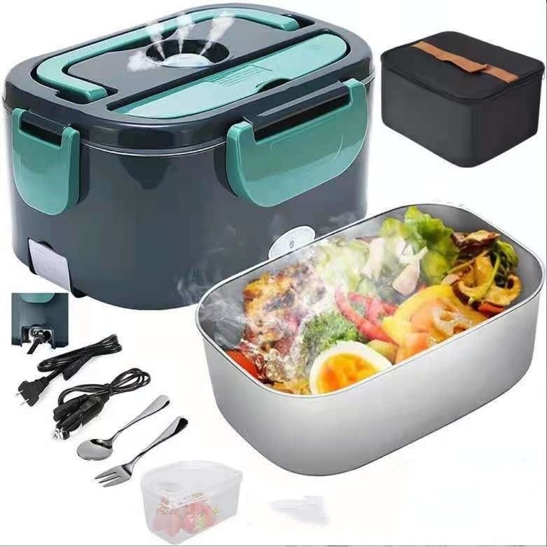 Boîte à Repas Isotherme de Grande Capacité, Boîte à Repas Electrique Chauffante